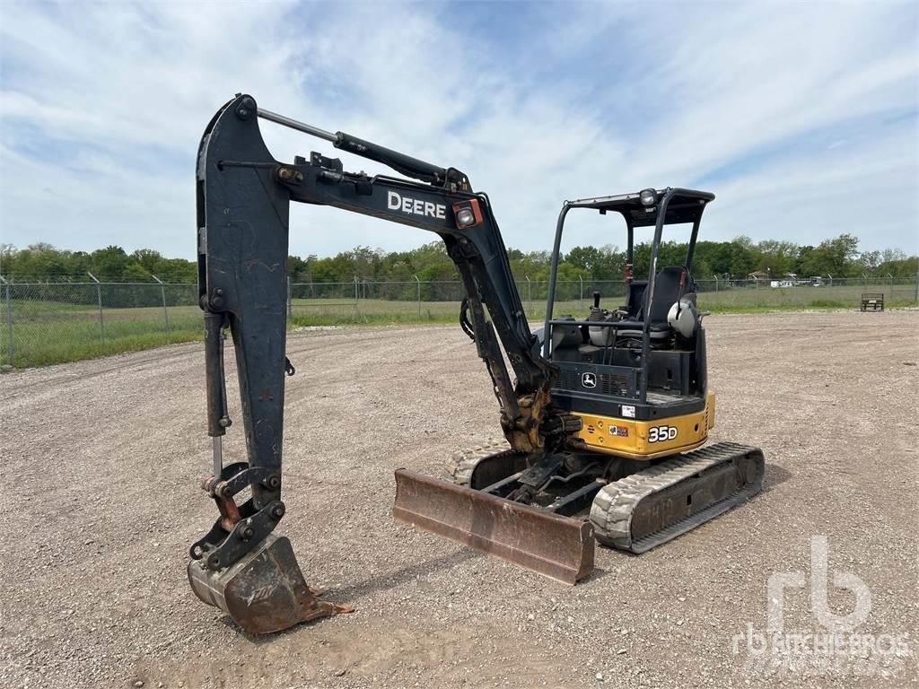 John Deere 35D ミニ油圧ショベル 7t以下（ミニユンボ・ミニディガー）