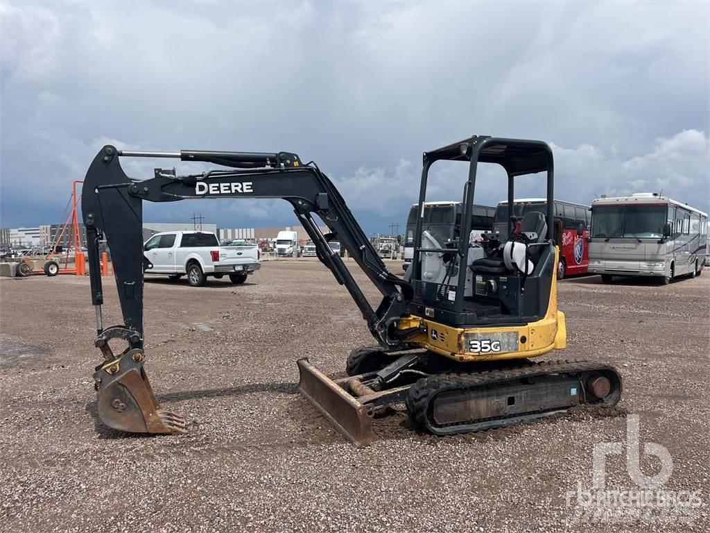 John Deere 35G ミニ油圧ショベル 7t以下（ミニユンボ・ミニディガー）