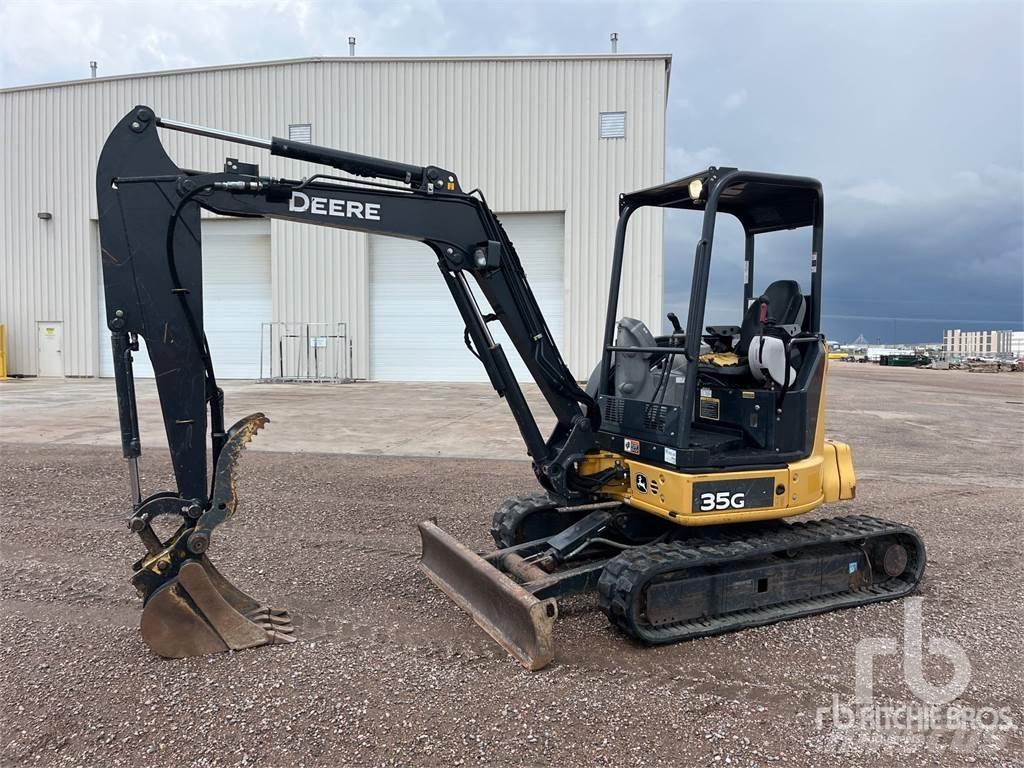 John Deere 35G ミニ油圧ショベル 7t以下（ミニユンボ・ミニディガー）