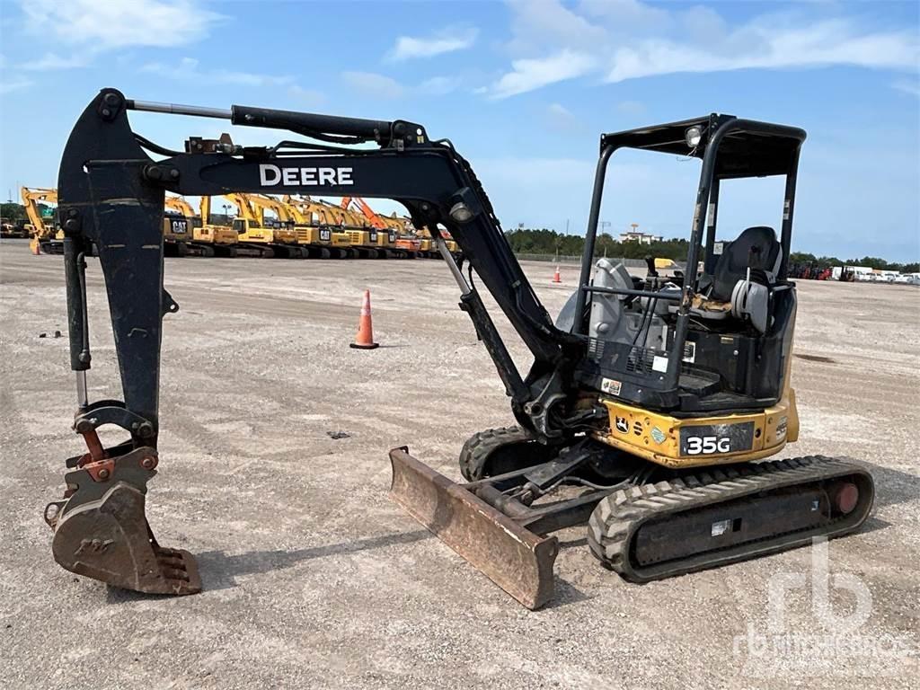 John Deere 35G ミニ油圧ショベル 7t以下（ミニユンボ・ミニディガー）