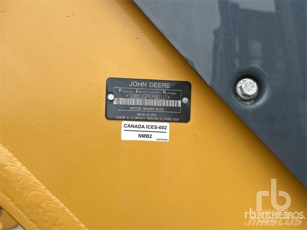 John Deere 872G モーターグレーダー