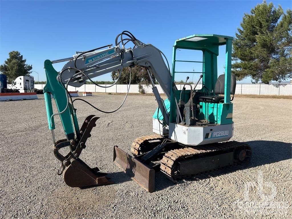 Komatsu PC28UU ミニ油圧ショベル 7t以下（ミニユンボ・ミニディガー）