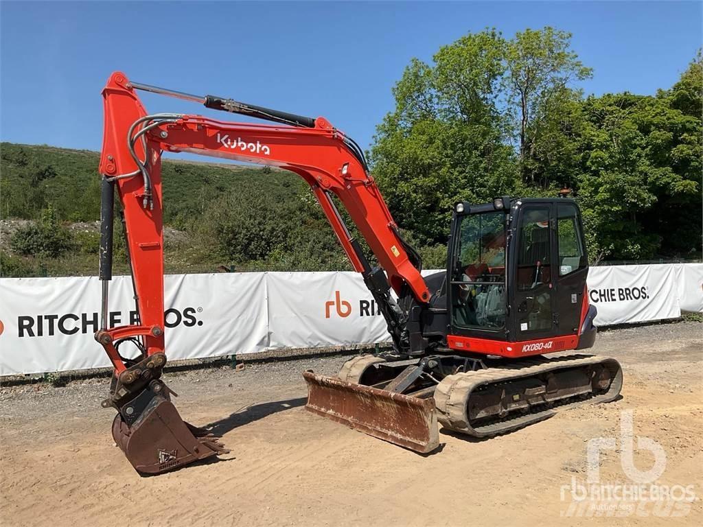 Kubota KX080-4A 大型油圧ショベル12t以上（パワーショベル・ユンボ）