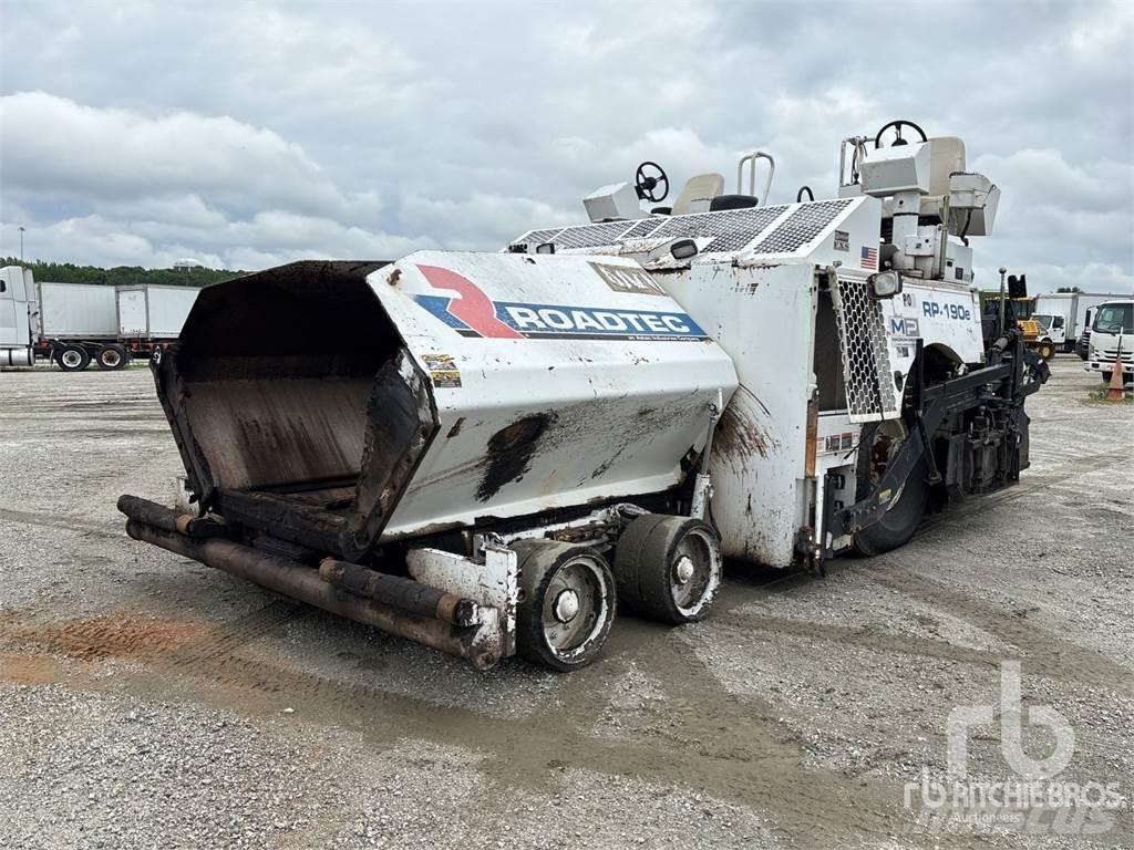 Roadtec RP190E アスファルトフィニッシャ