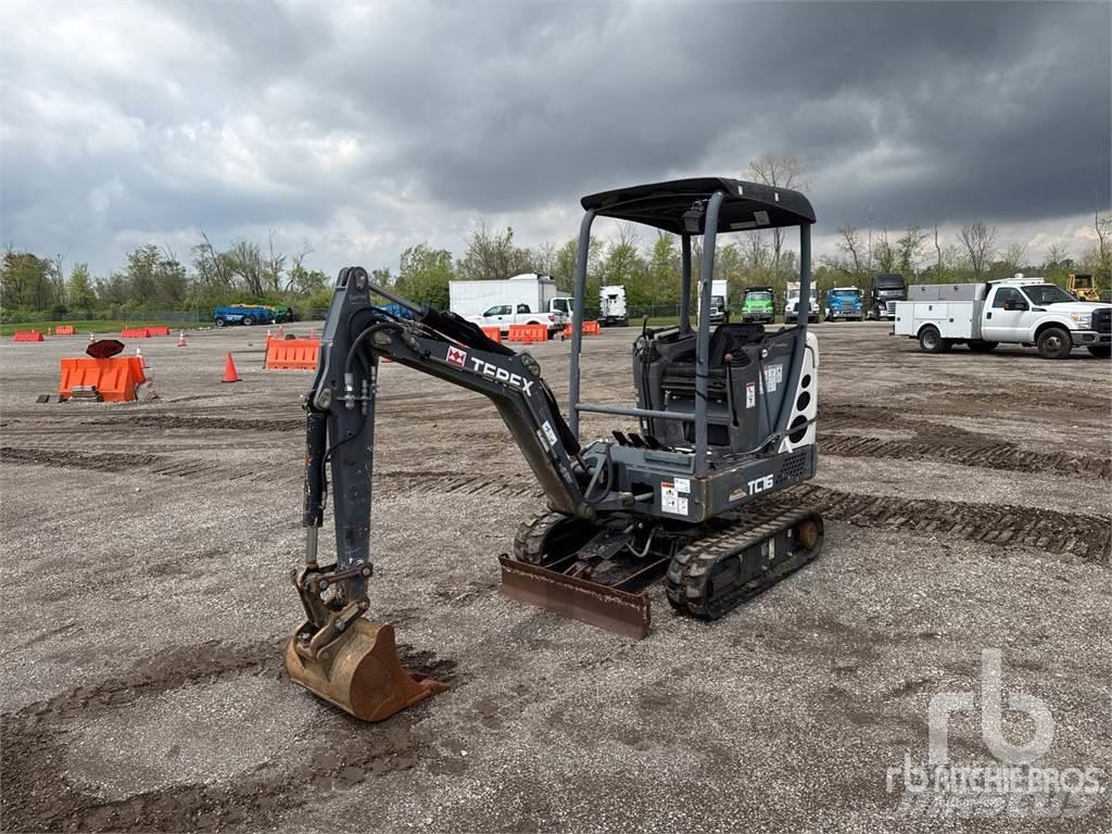 Terex TC16 ミニ油圧ショベル 7t以下（ミニユンボ・ミニディガー）