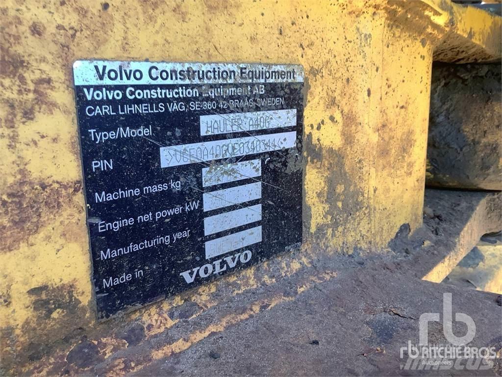 Volvo A40G アーティキュレート式ダンプトラック