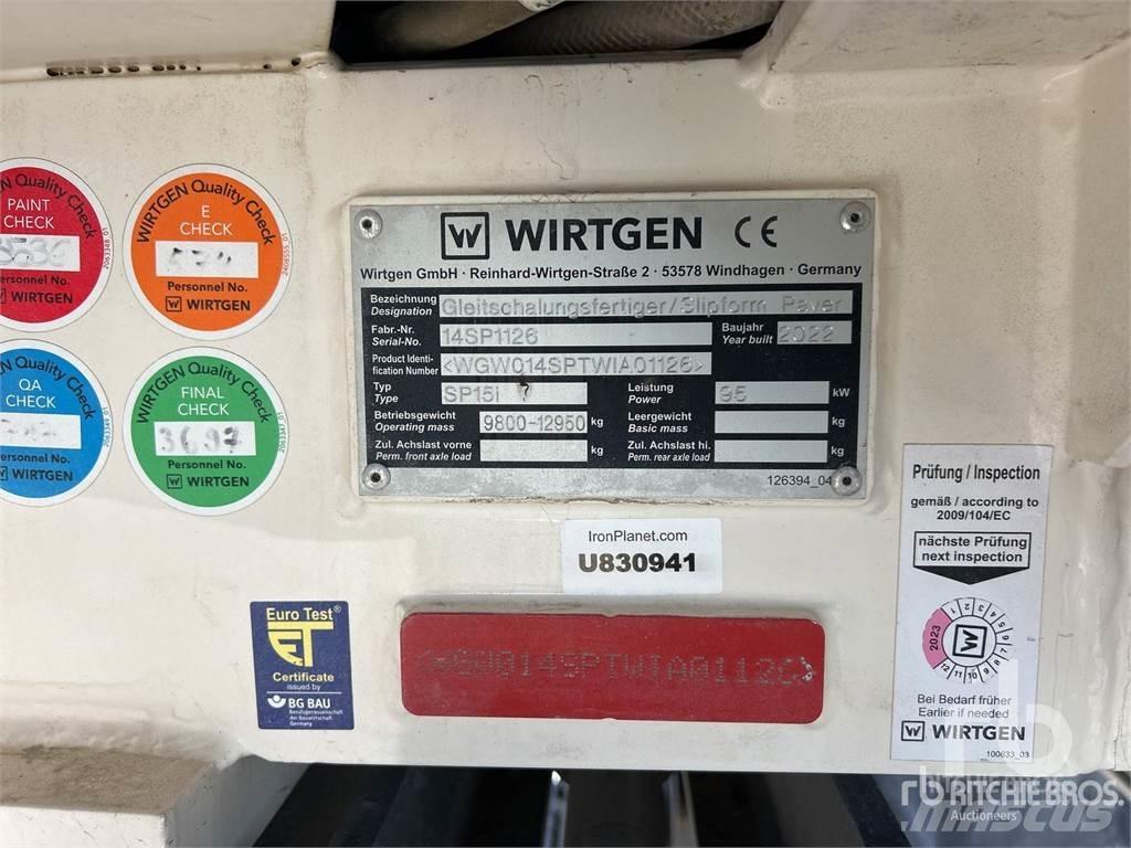 Wirtgen SP15I コンクリートペーバー