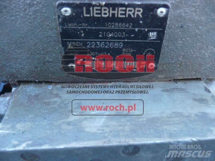 Liebherr 10286642 2104003 油圧機