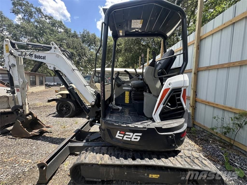 Bobcat E26 中型油圧ショベル 7ｔ-12ｔ（ユンボ・パワーショベル・バックホー）