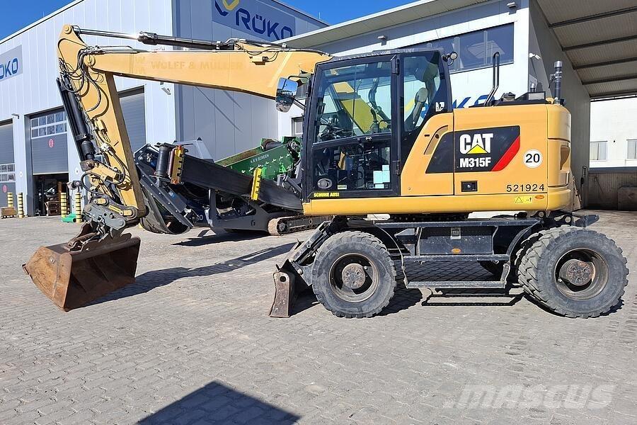 CAT M 315 F ホイール式油圧ショベル（パワーショベル・ユンボ・バックホー）