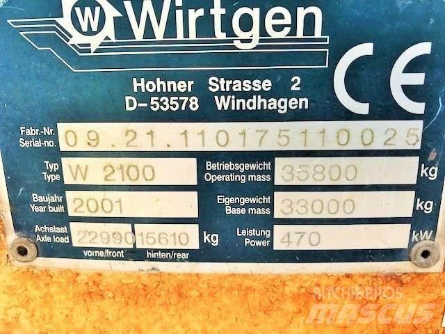 Wirtgen W2100 建設機械 -　その他