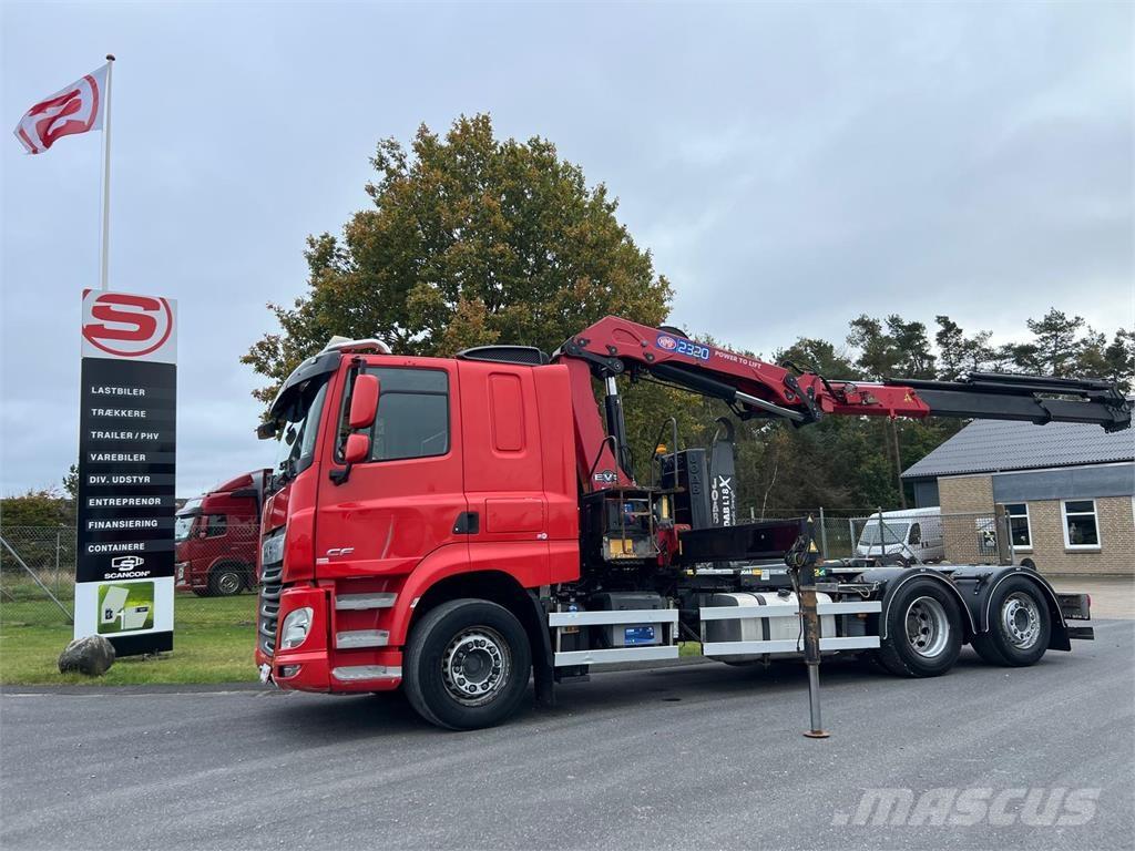 DAF CF 430 6x2*4 FAN ケーブルリフト着脱式トラック