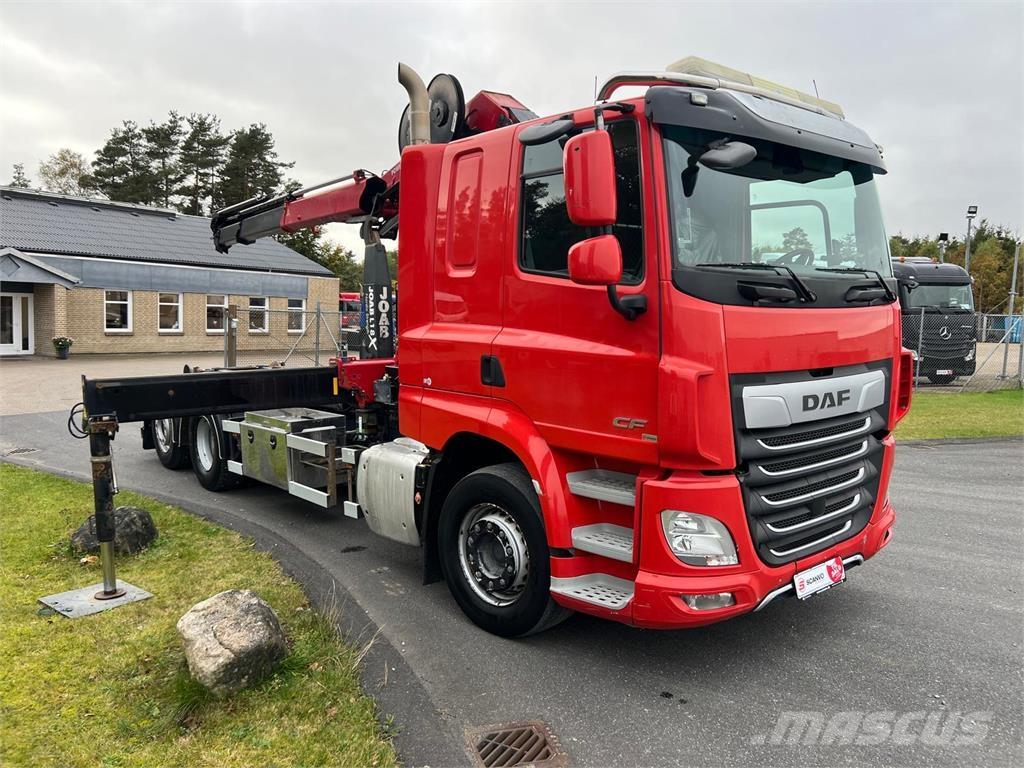 DAF CF 430 6x2*4 FAN ケーブルリフト着脱式トラック