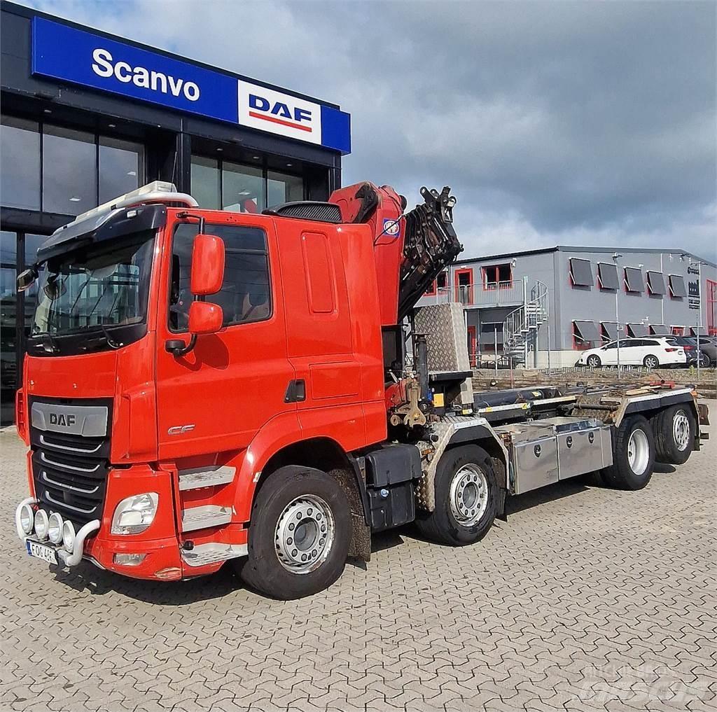 DAF CF 480 FAX ケーブルリフト着脱式トラック