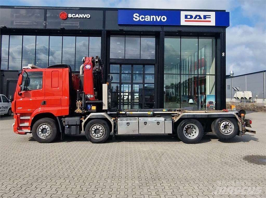 DAF CF 480 FAX ケーブルリフト着脱式トラック