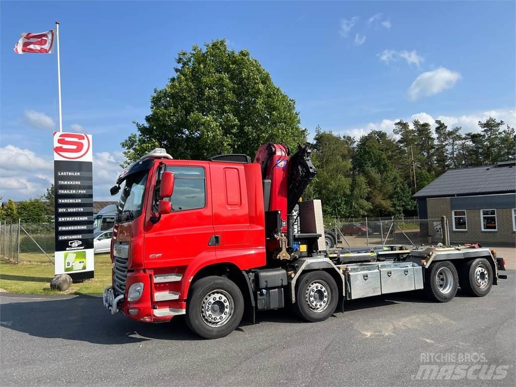 DAF CF 480 FAX 8x2*6 ケーブルリフト着脱式トラック