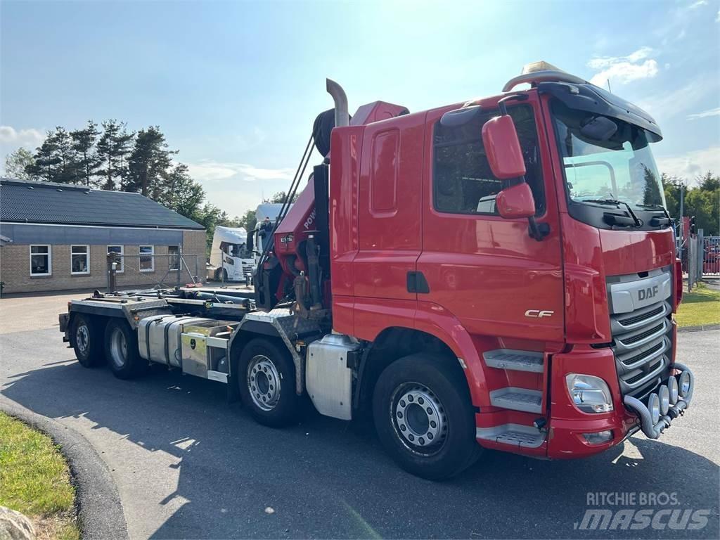 DAF CF 480 FAX 8x2*6 ケーブルリフト着脱式トラック