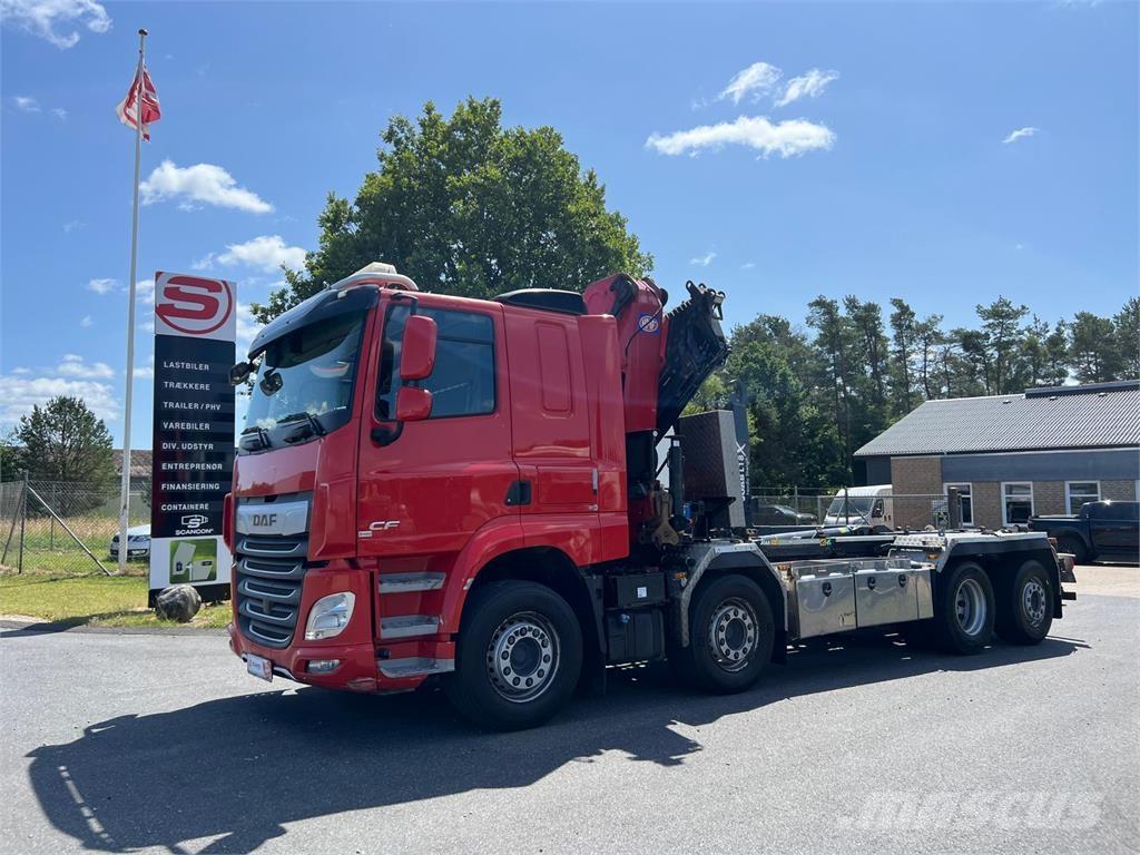 DAF CF 480 FAX 8x2*6 ケーブルリフト着脱式トラック