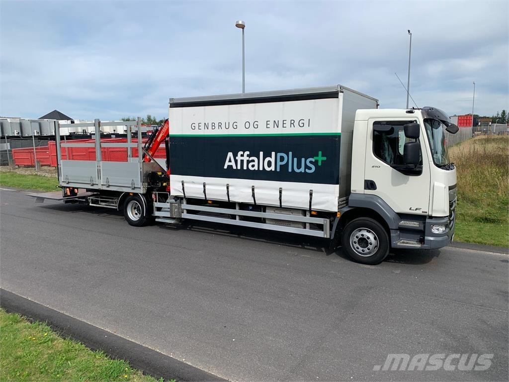 DAF LF210 4x2 FA クレーントラック、ユニック車