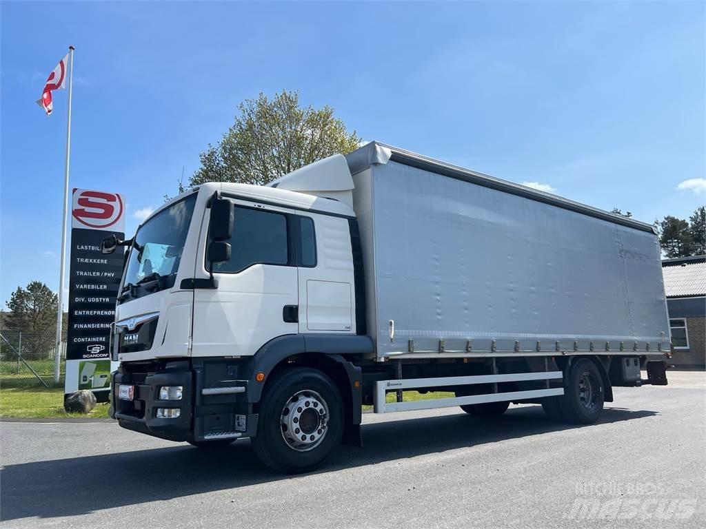MAN TGM 18-340 BL カーテンサイダートラック