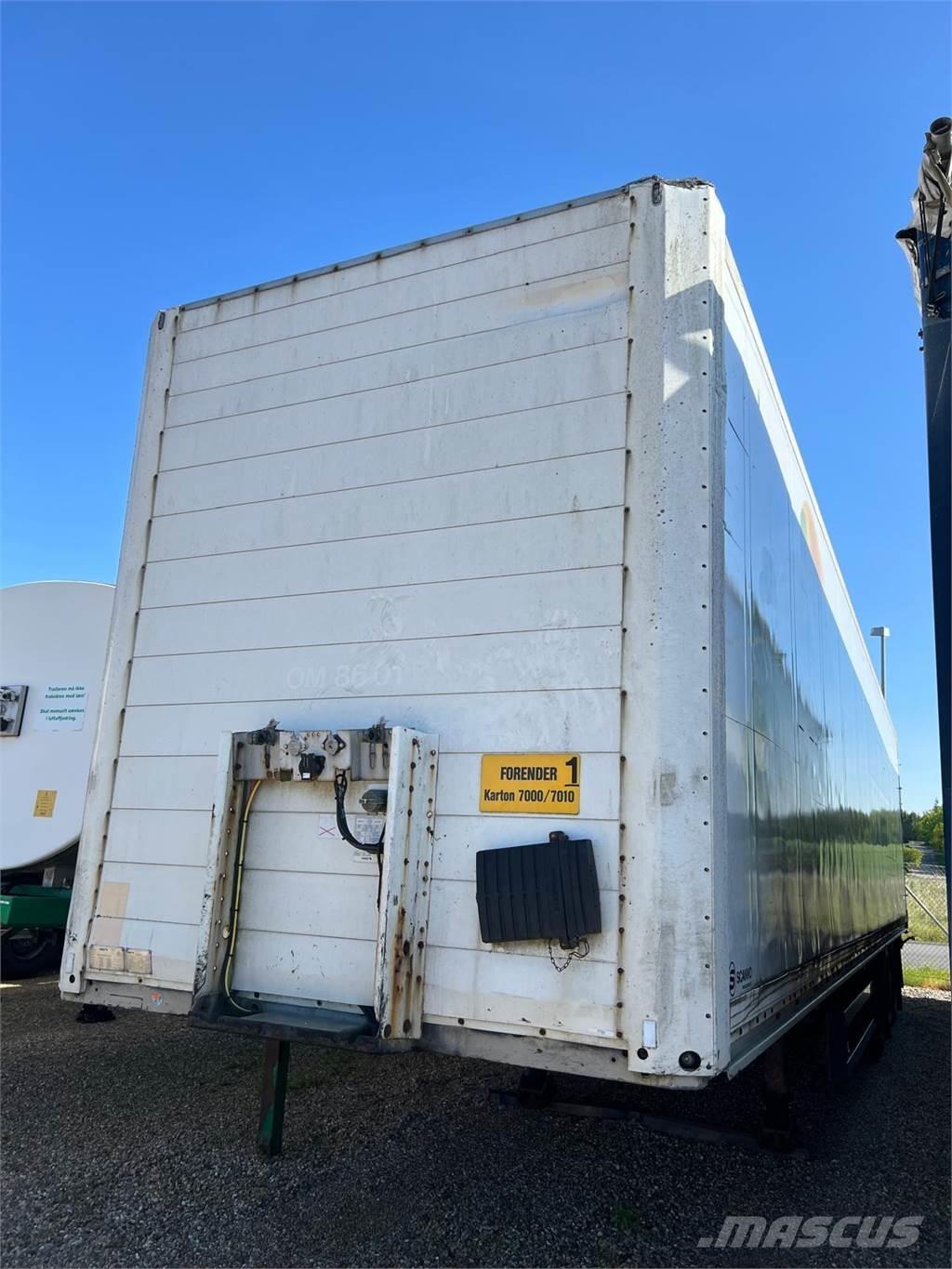 Schmitz 13,6 mtr boks ボックスセミトレーラー