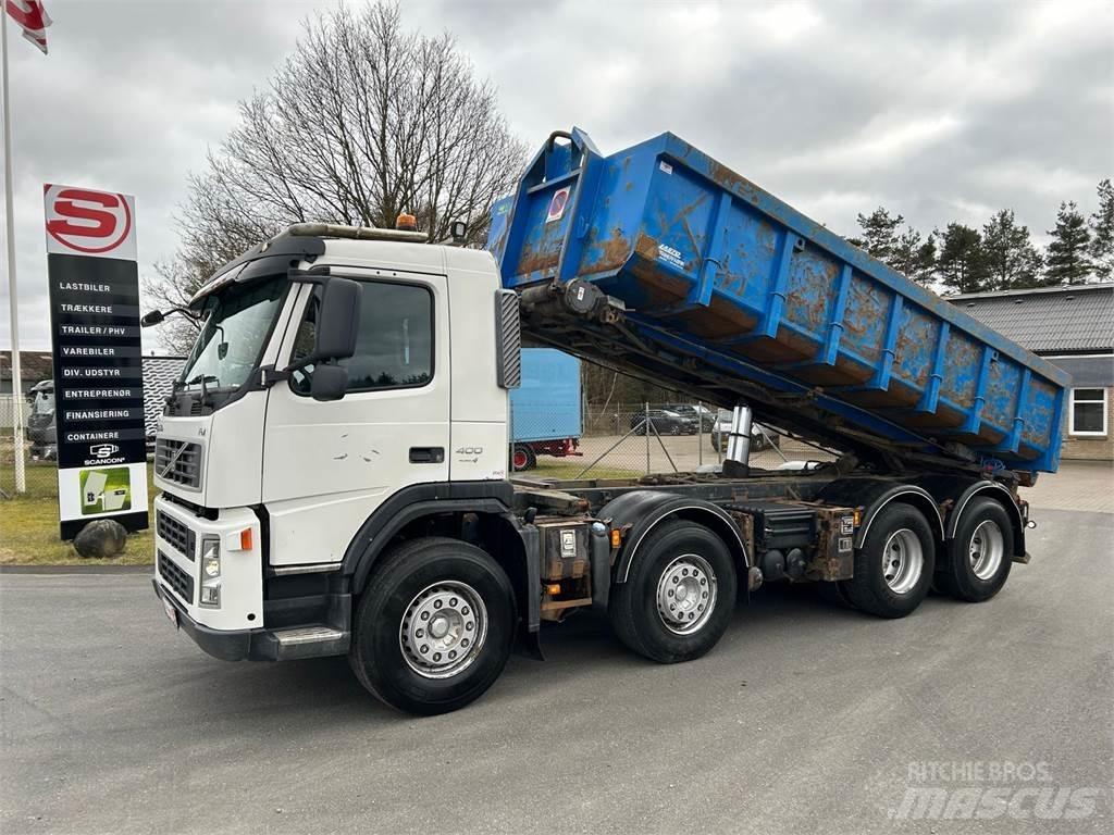 Volvo FM400 8x4 ケーブルリフト着脱式トラック