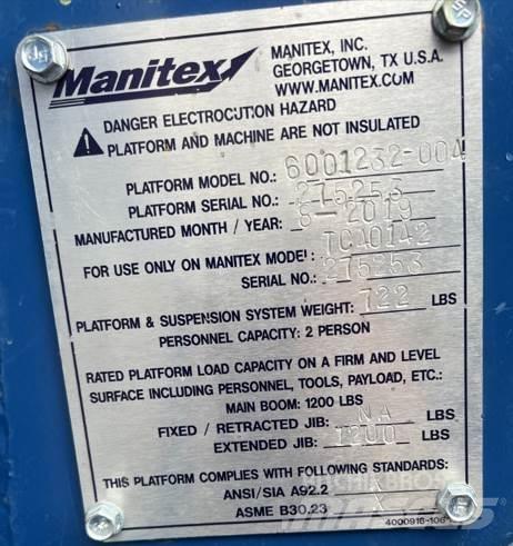 Manitex  クレーン部品と設備