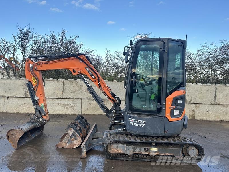 Doosan DX27 大型油圧ショベル12t以上（パワーショベル・ユンボ）