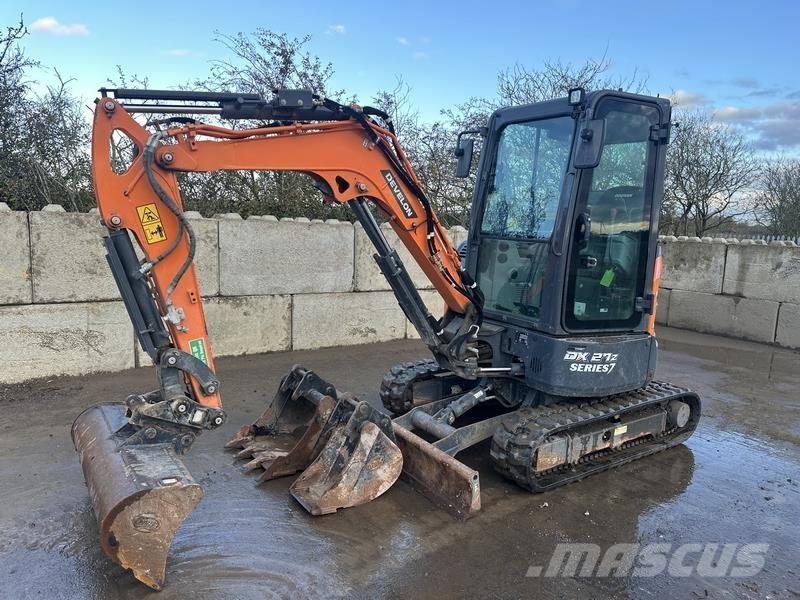 Doosan DX27 大型油圧ショベル12t以上（パワーショベル・ユンボ）
