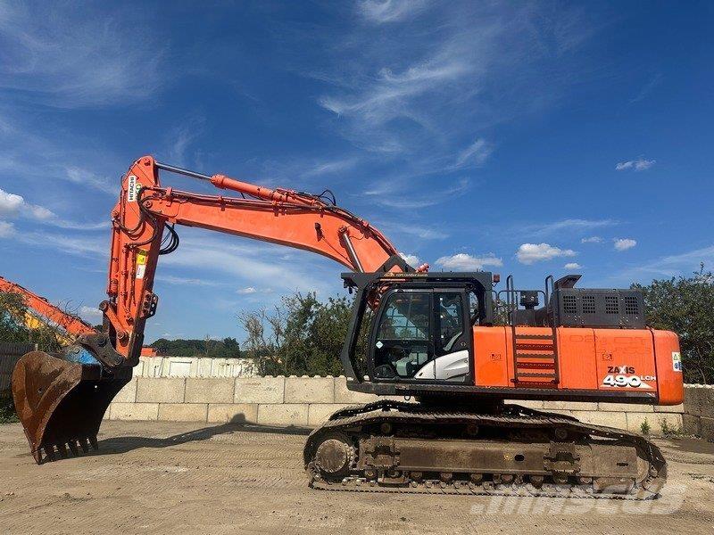 Hitachi ZX490 大型油圧ショベル12t以上（パワーショベル・ユンボ）