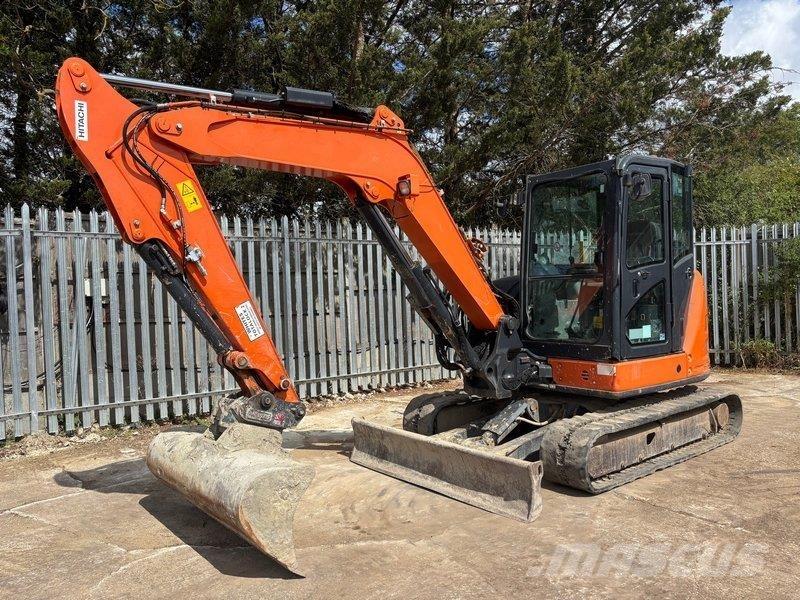 Hitachi ZX65 中型油圧ショベル 7ｔ-12ｔ（ユンボ・パワーショベル・バックホー）