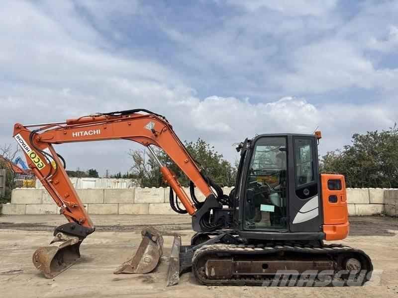 Hitachi ZX85 US-6 中型油圧ショベル 7ｔ-12ｔ（ユンボ・パワーショベル・バックホー）