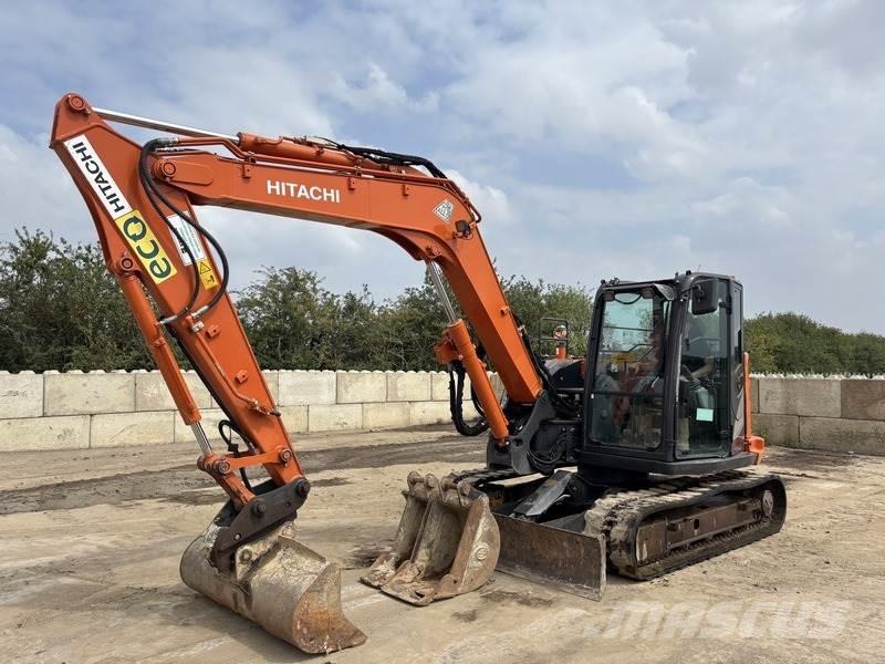 Hitachi ZX85 US-6 中型油圧ショベル 7ｔ-12ｔ（ユンボ・パワーショベル・バックホー）