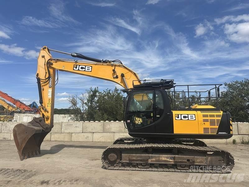JCB JS220 LC 大型油圧ショベル12t以上（パワーショベル・ユンボ）