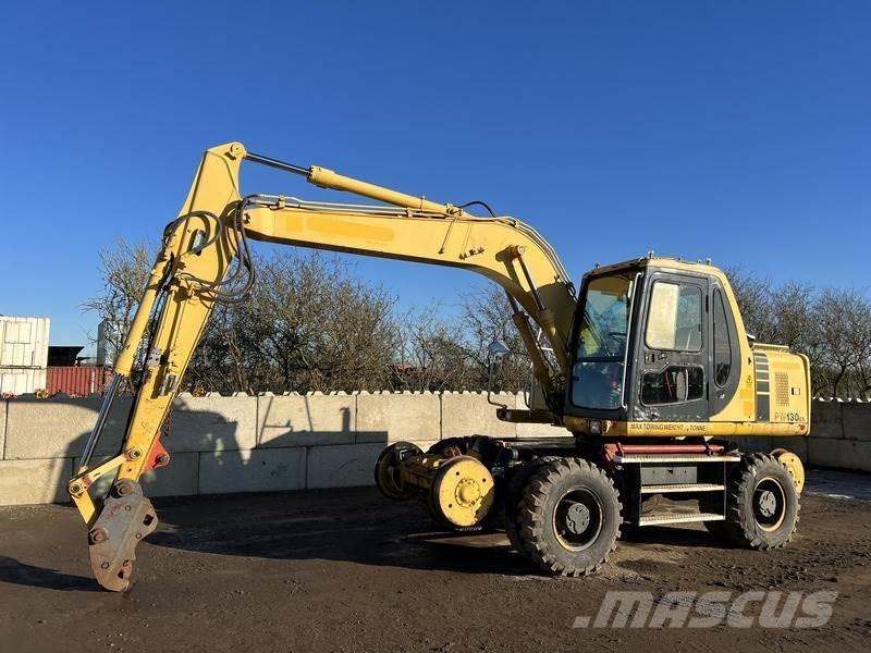 Komatsu PW130-6 ホイール式油圧ショベル（パワーショベル・ユンボ・バックホー）