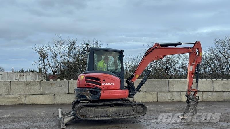 Kubota KX057-4 中型油圧ショベル 7ｔ-12ｔ（ユンボ・パワーショベル・バックホー）