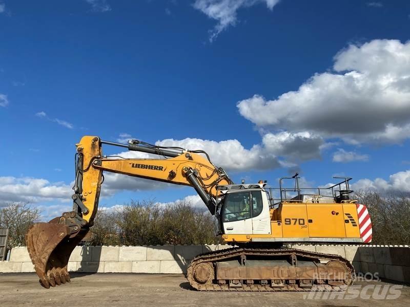 Liebherr R970 SHD 解体油圧ショベル