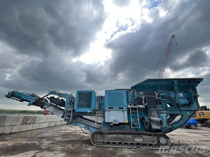 Powerscreen XR400S クラッシャー固定式