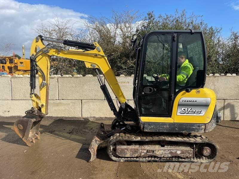Yanmar sv26 ミニ油圧ショベル 7t以下（ミニユンボ・ミニディガー）