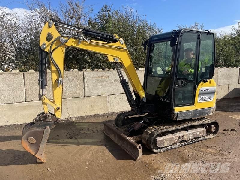 Yanmar sv26 ミニ油圧ショベル 7t以下（ミニユンボ・ミニディガー）