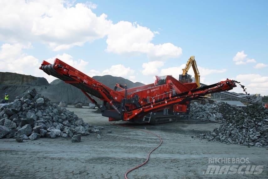 Terex Finlay 893 スクリーン ふるい