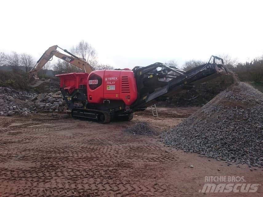 Terex Finlay J-960 クラッシャー固定式