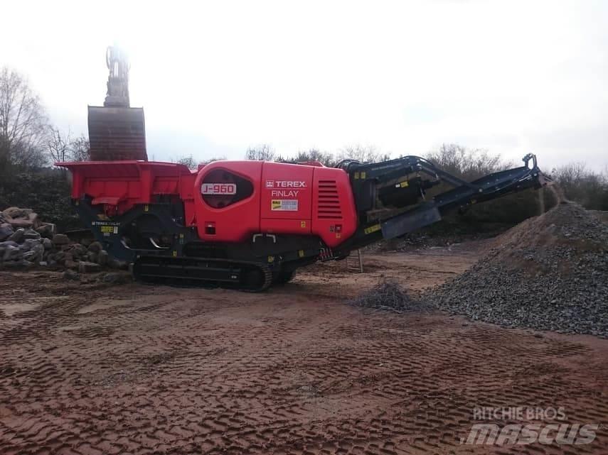 Terex Finlay J-960 クラッシャー固定式