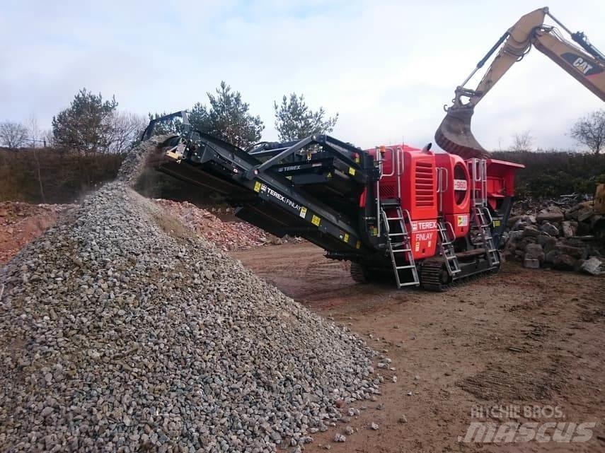 Terex Finlay J-960 クラッシャー固定式