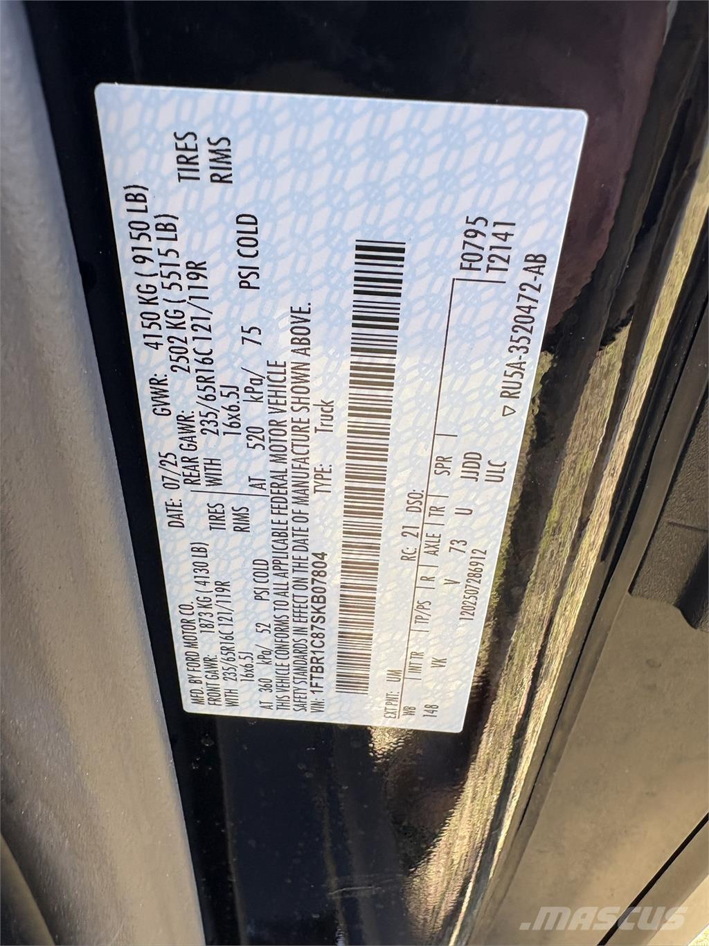 FRD 250 TRANS ボックスボディー、ウイング、箱車