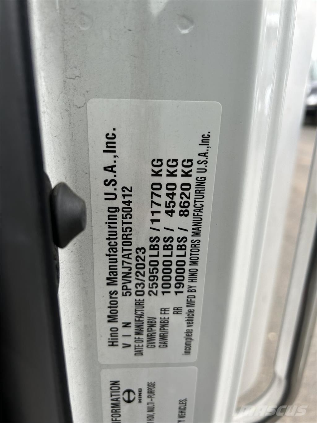 Hino L6 ボックスボディー、ウイング、箱車
