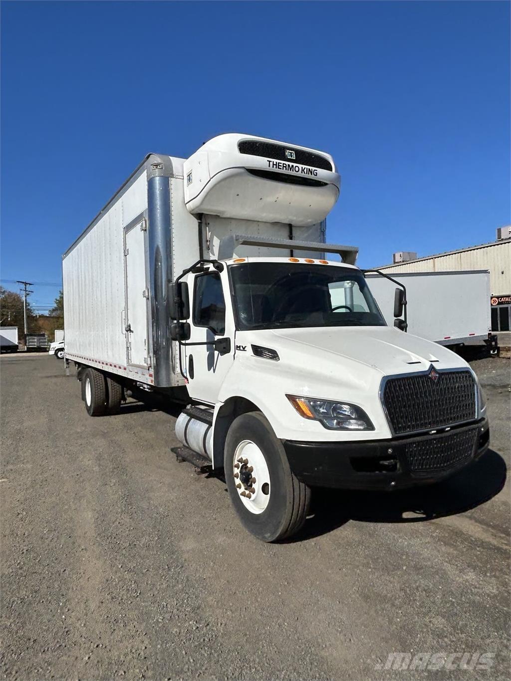 International MV607 ボックスボディー、ウイング、箱車