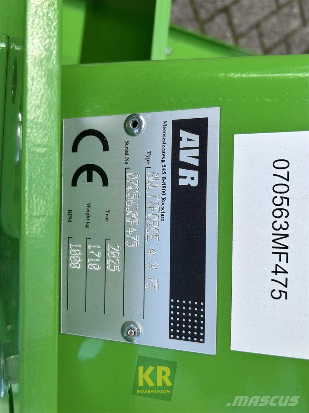 AVR MultiForce 茎切断機