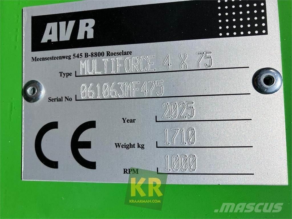 AVR MultiForce 一行の作物栽培