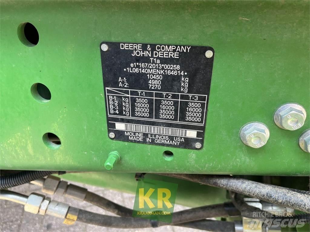John Deere 6140M トラクター
